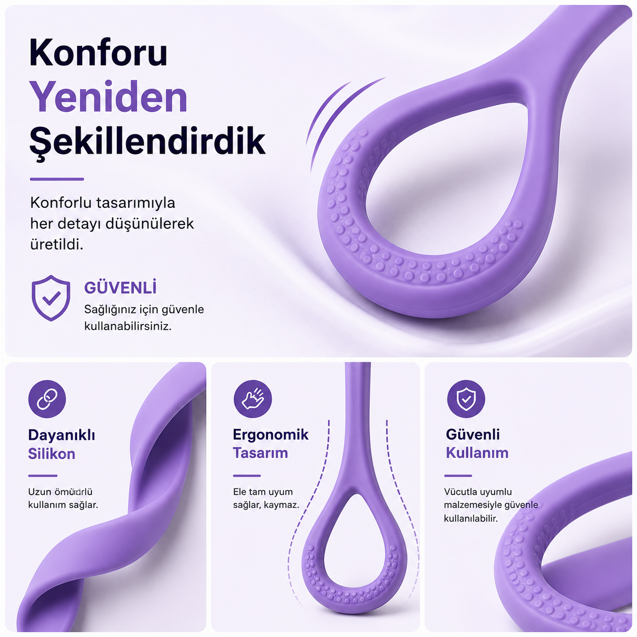 LEXİTR™ Üst Vücut Geliştirme Direnç Lastiği